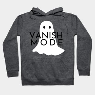 Vanish Mode Ghost Design Hoodie